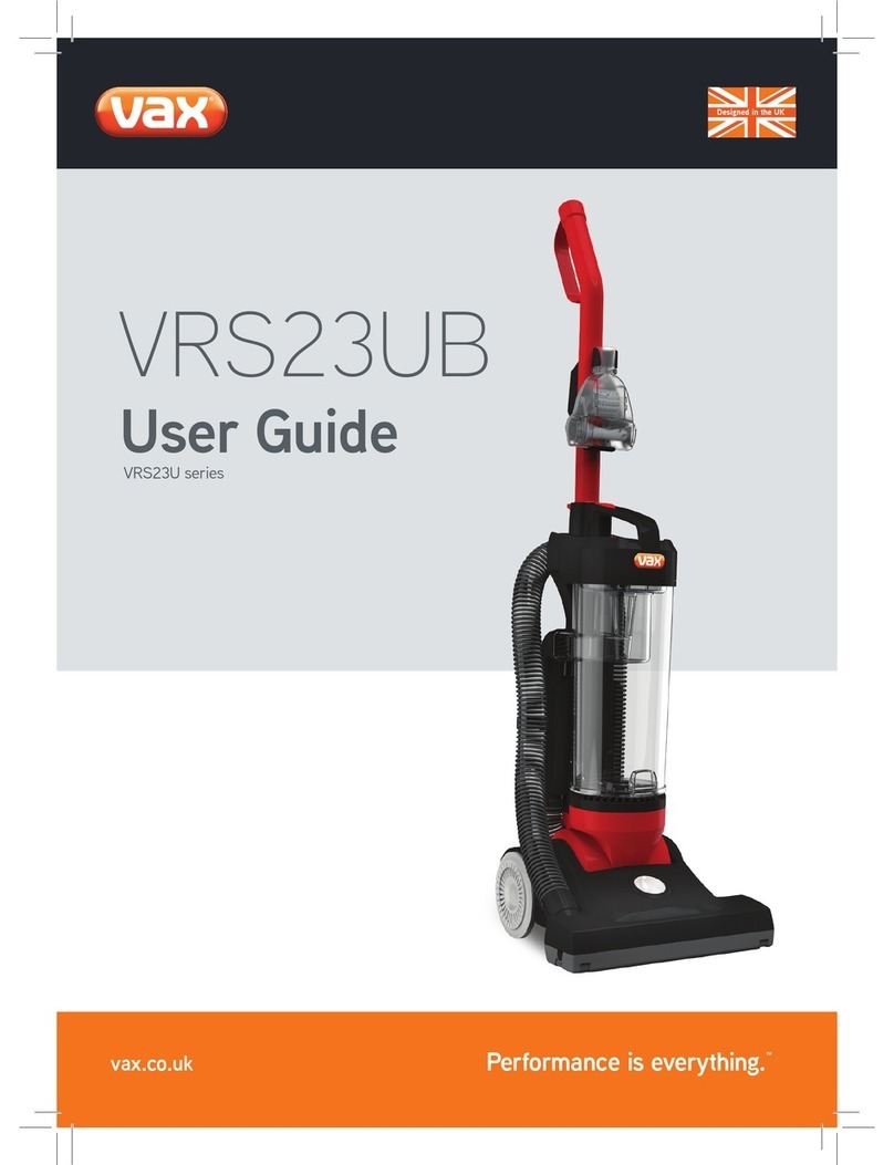 Vax VRS23UB User manual