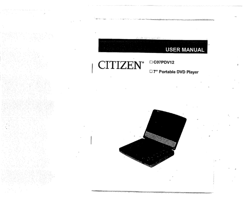 Citizen C07PDV12 User manual