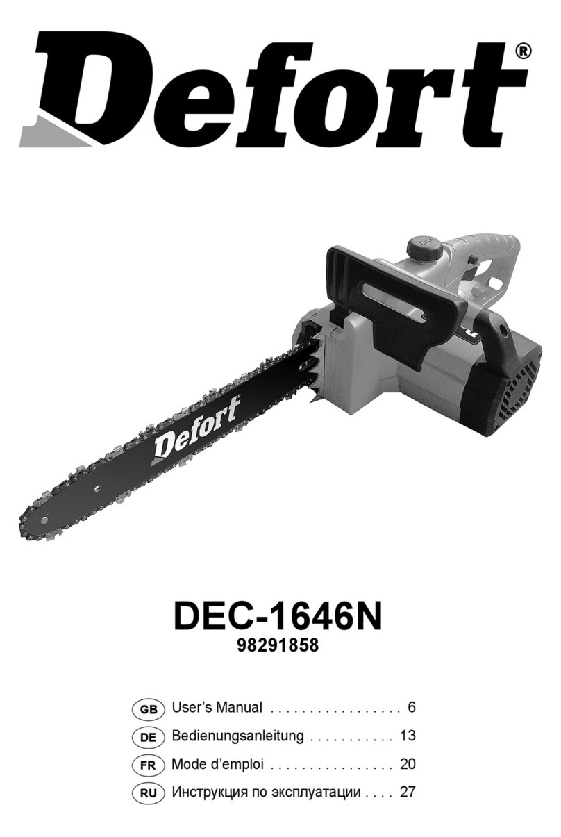 Defort DEC-1646N User manual