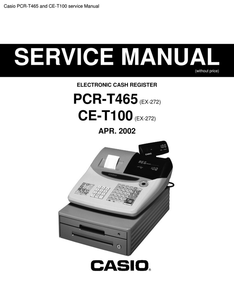 Casio PCR-T465 User manual Casio PCR-T465 User manual
