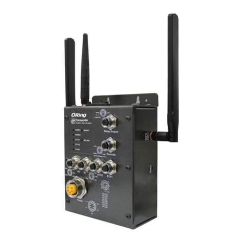 ORiNG TGAR-1062-M12-3G user manual ORiNG TGAR-1062-M12-3G user manual