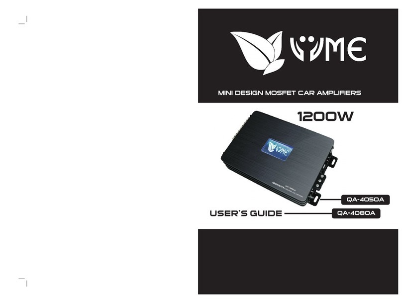 VVME QA-4050A User manual
