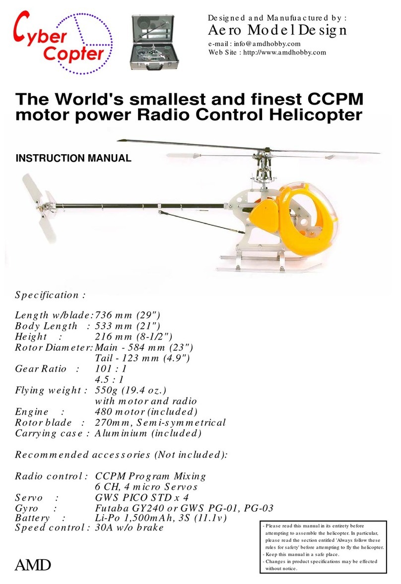 AMD Cybercopter instruction manual