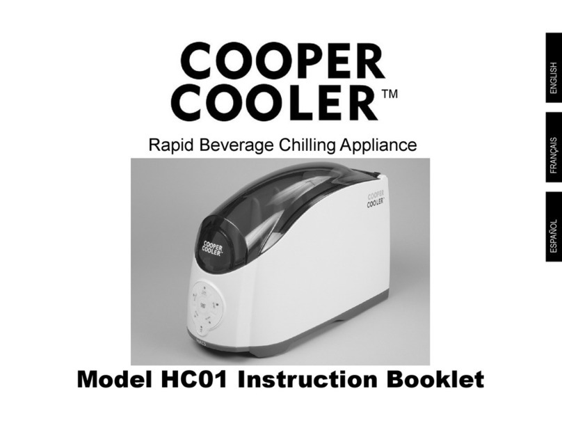 RCS Cooper Cooler HC01 Instruction booklet