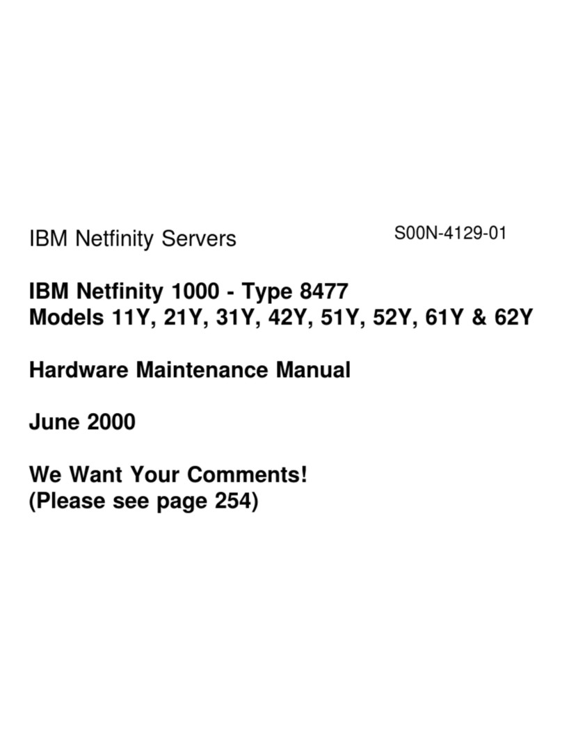 IBM Netfinity 1000-8477 21Y Hardware Maintenance Manual