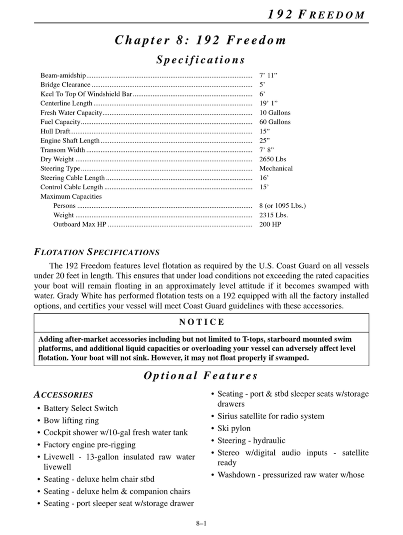 Grady-White 192 F REEDOM User manual