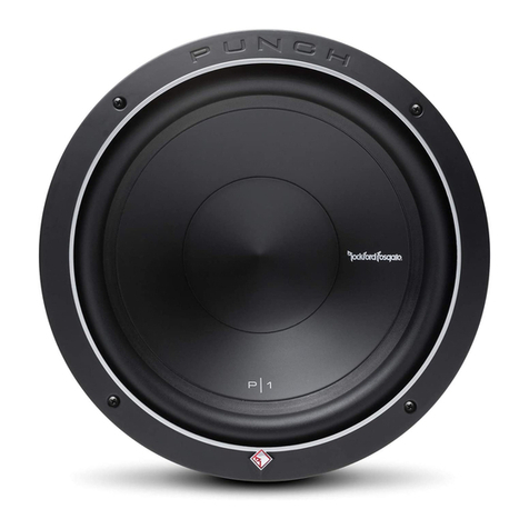 Rockford Fosgate Punch P1-SVC Guide