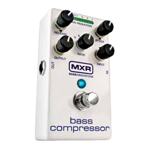 mxr M87 User manual mxr M87 User manual