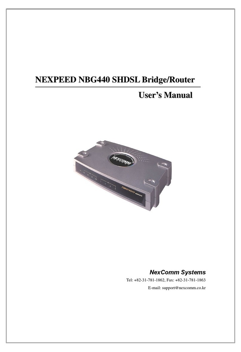 NexComm Systems NEXPEED NBG440 user manual NexComm Systems NEXPEED NBG440 user manual