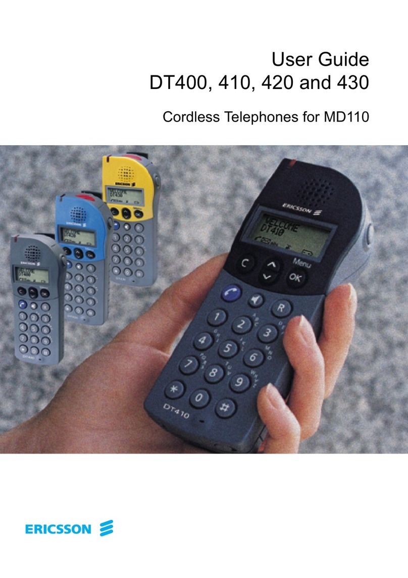Ericsson DR400 User manual