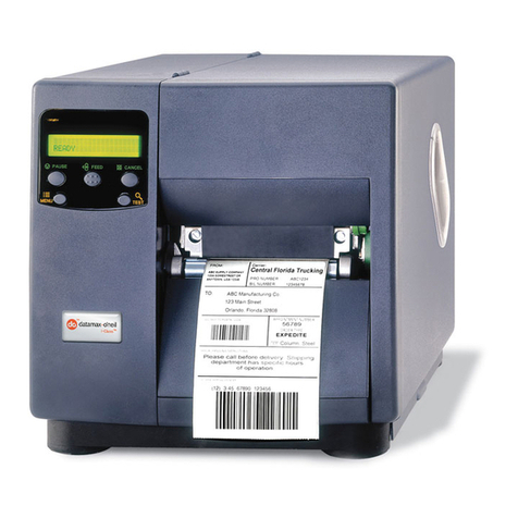 Datamax I-Class Operator's manual