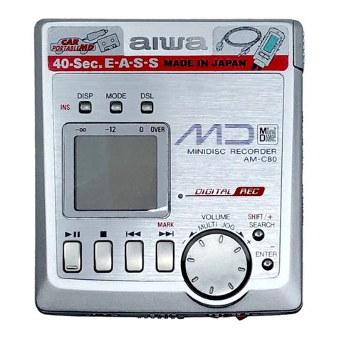Aiwa AM-C80 User manual