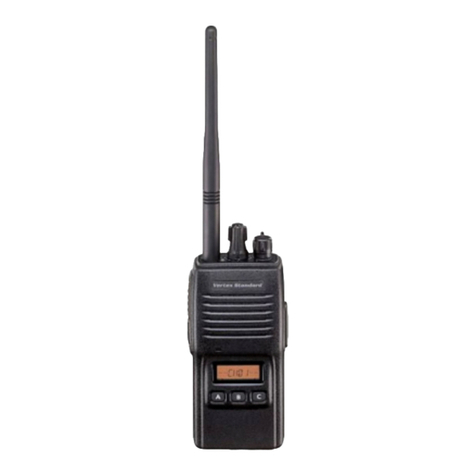 Vertex Standard VX-180U Service manual