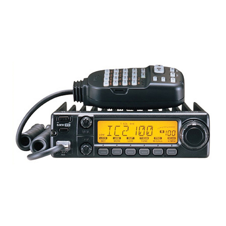 Icom IC-2100H User manual