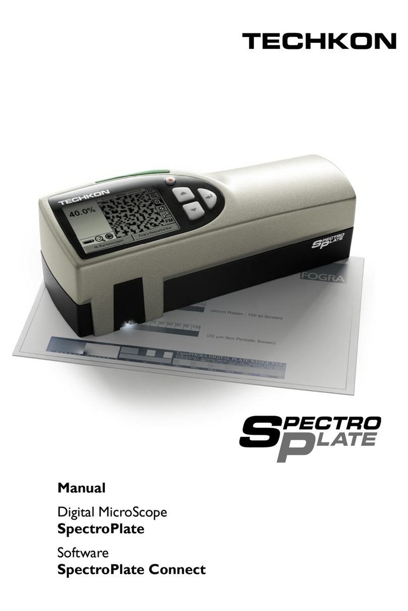Techkon SpectroPlate user manual