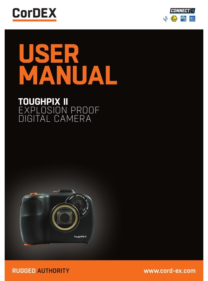 Cordex TOUGHPIX II User manual