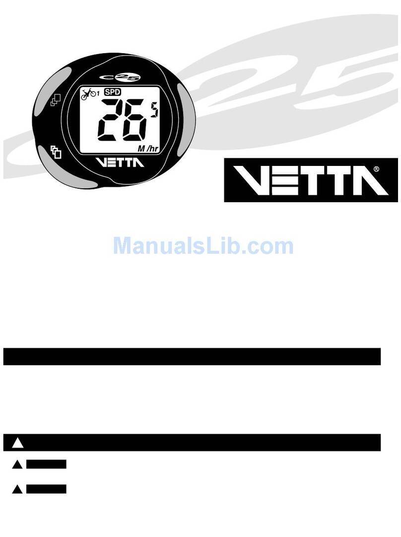 Vetta C-25 owner's manual