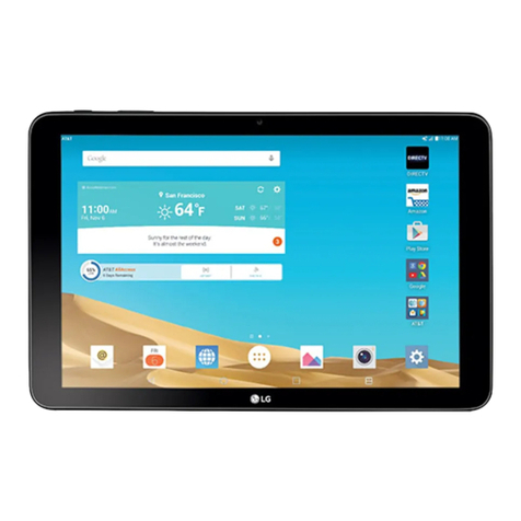 LG GPad X 10.1 User manual