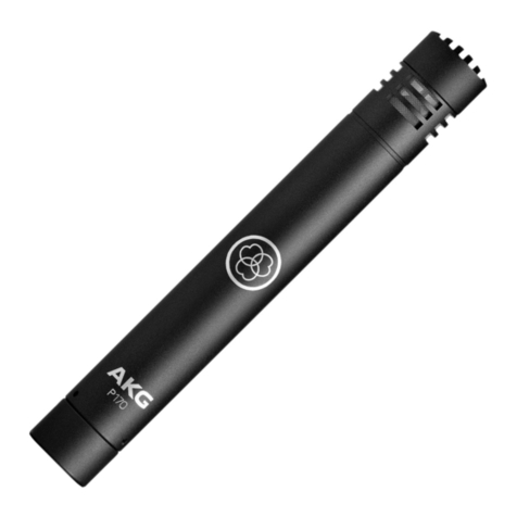 AKG P170 User instructions
