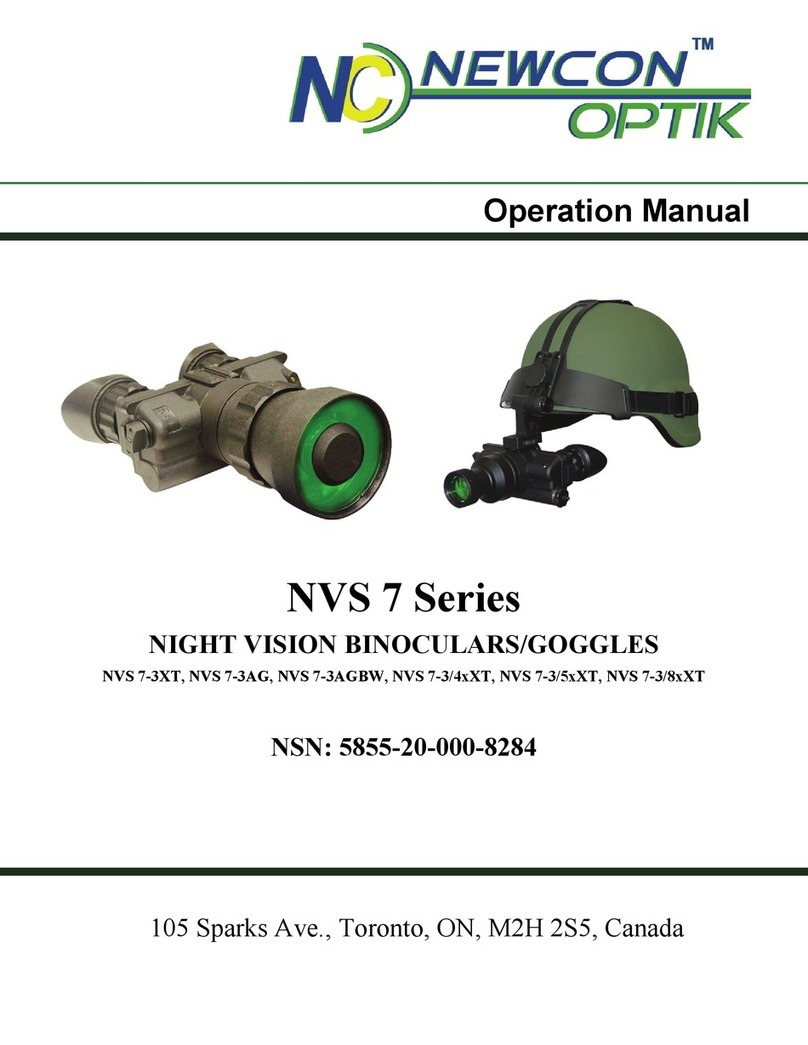Newcon Optik NVS 7-3XT Operation manual