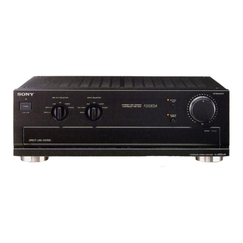 Sony TA-F222ESA User manual