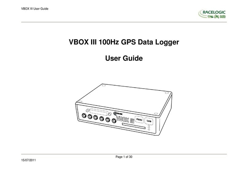 Racelogic VBOX III user guide