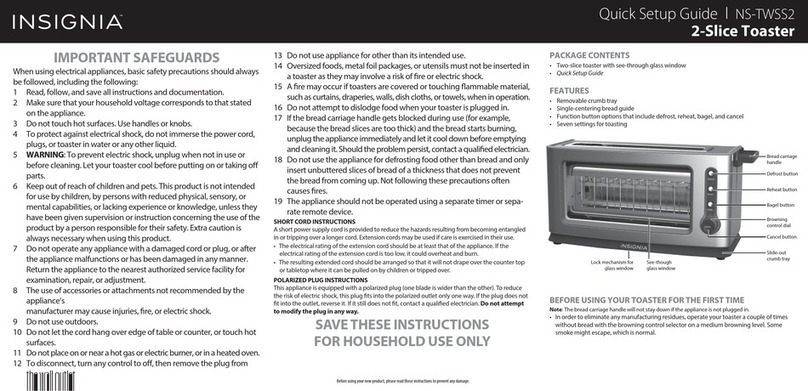 Insignia NS-TWSS2 Quick setup guide
