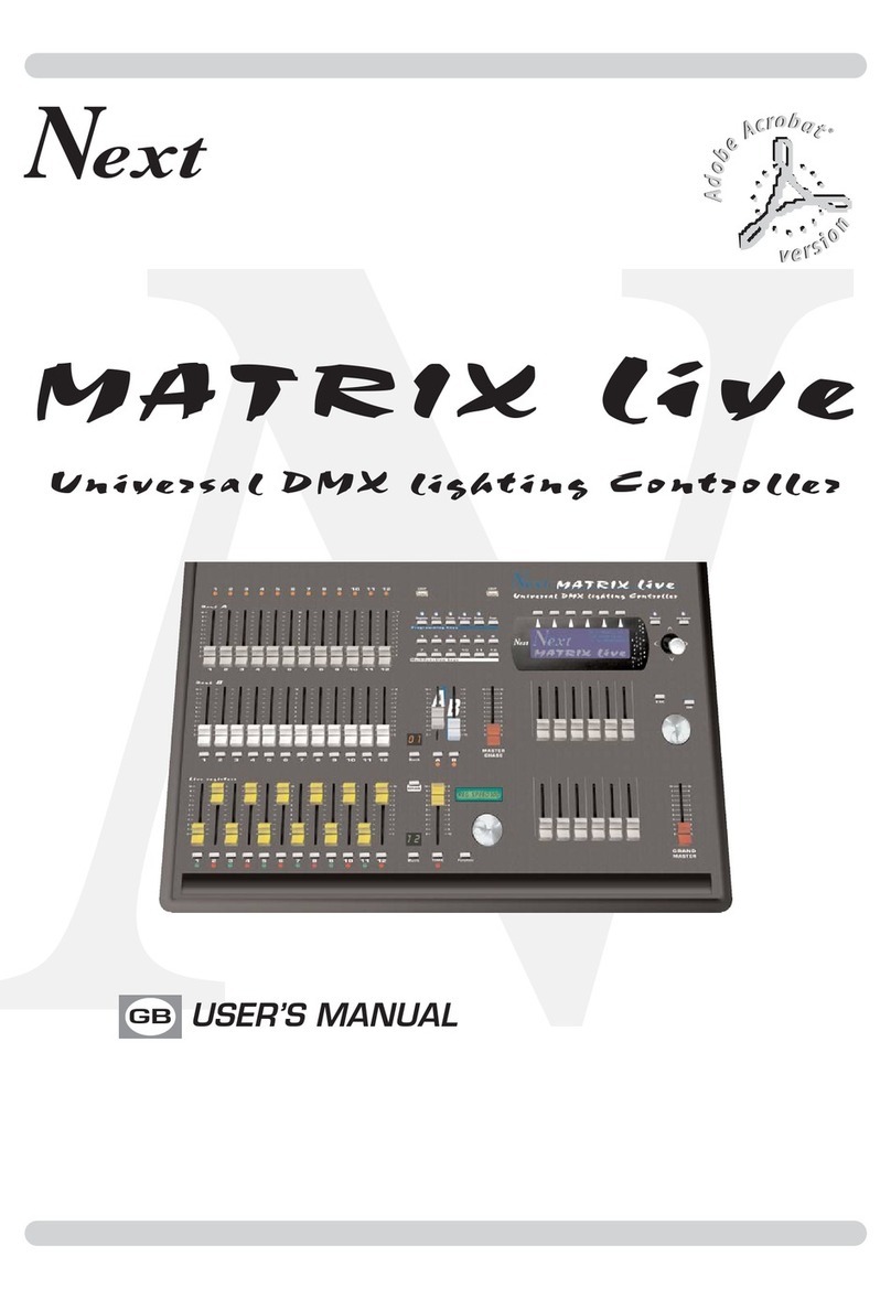 Next Matrix Live User manual