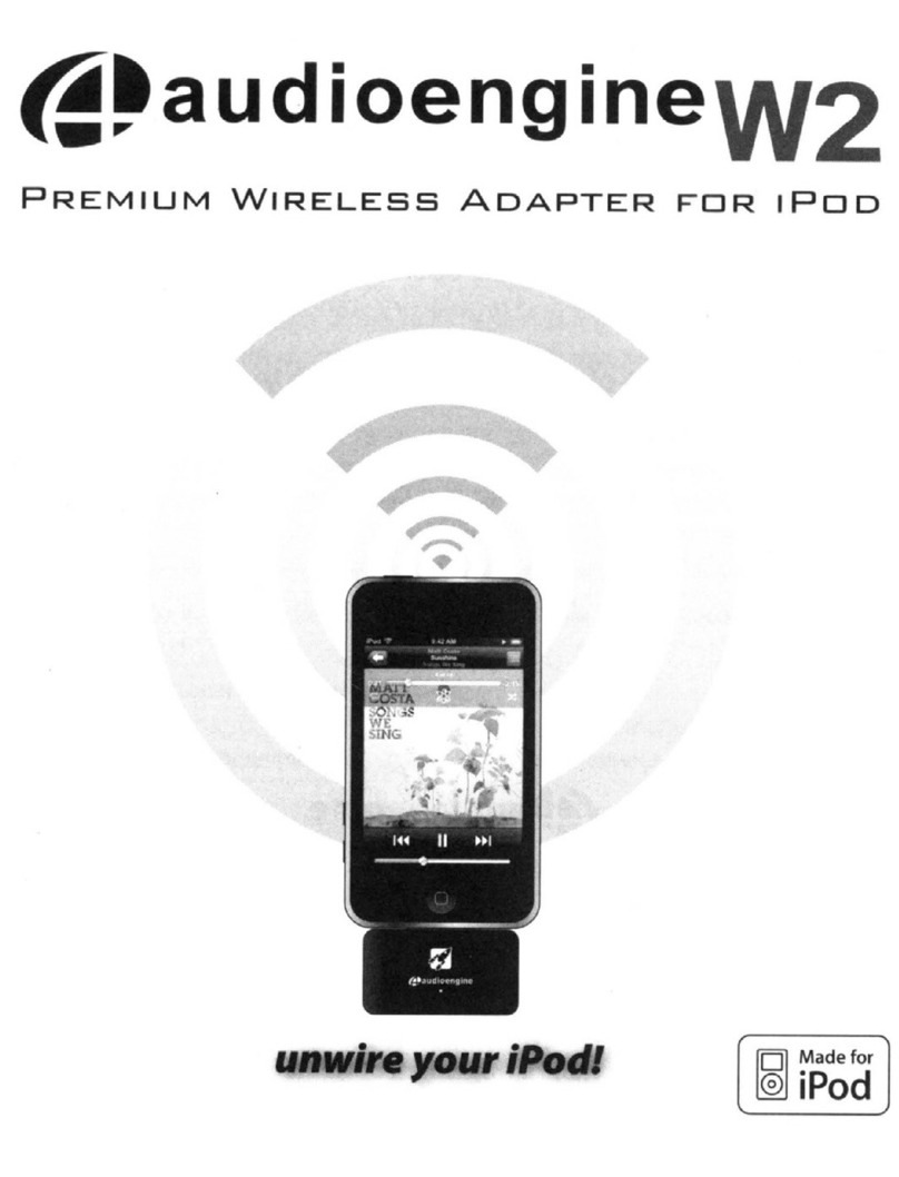 AudioEngine W2 User manual
