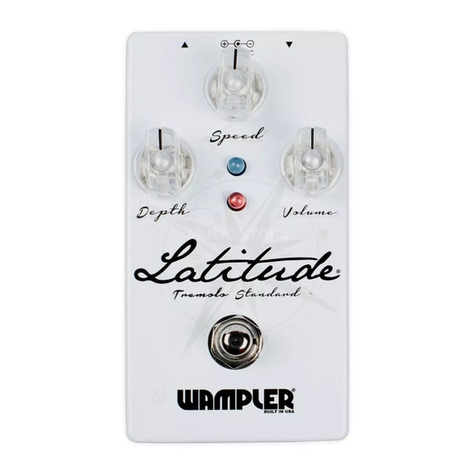 Wampler Latitude User manual