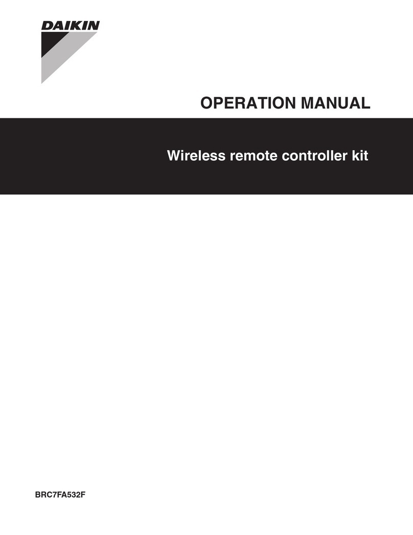 Daikin BRC7FA532F User manual