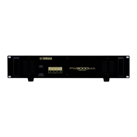 Yamaha PW3000MA Service manual
