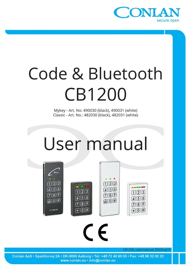 Conlan CB1200 490030 User manual
