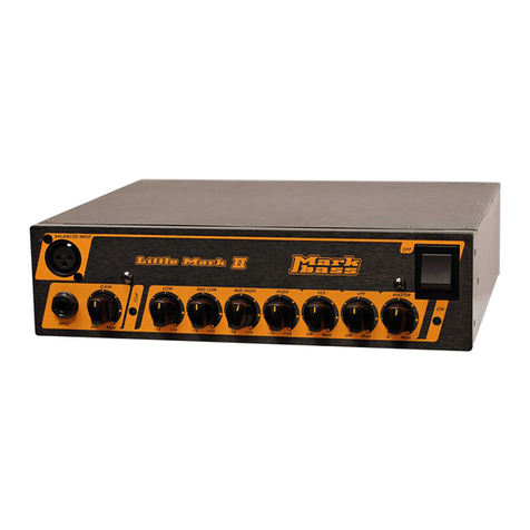 Mark Bass Little Mark II User manual