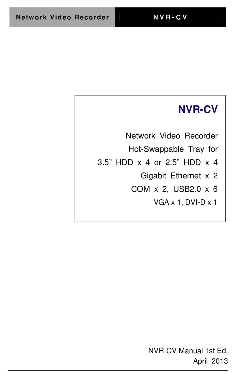 Aaeon NVR-CV User manual