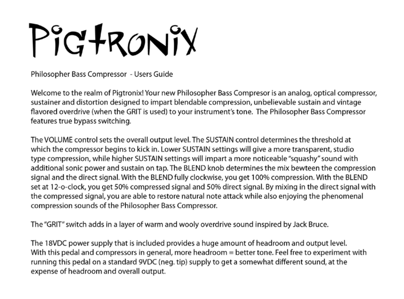pigtronix Philosopher user guide