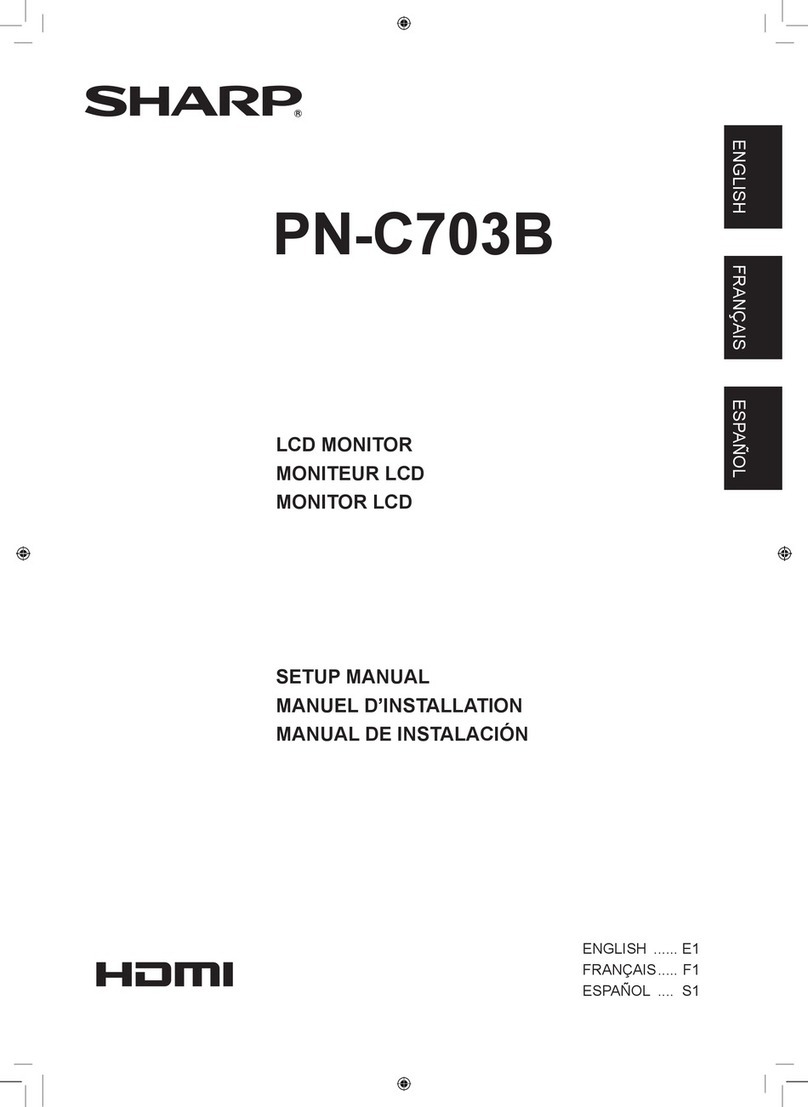 Sharp PN-C703B User guide Sharp PN-C703B User guide