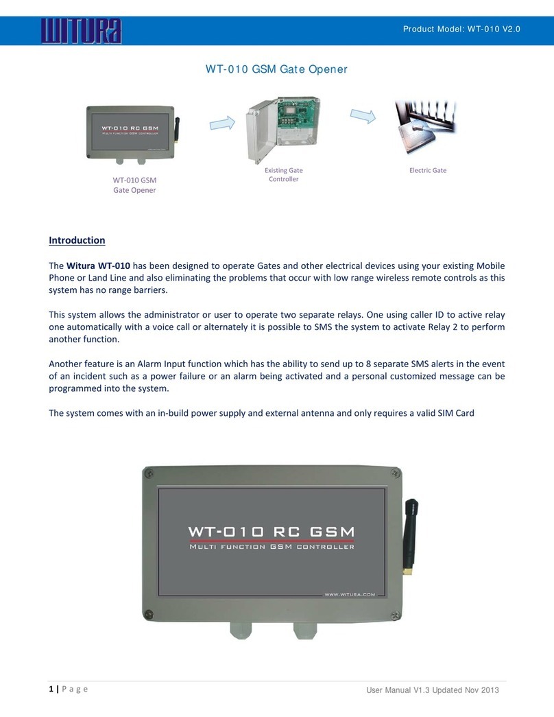 Witura WT-010 user manual