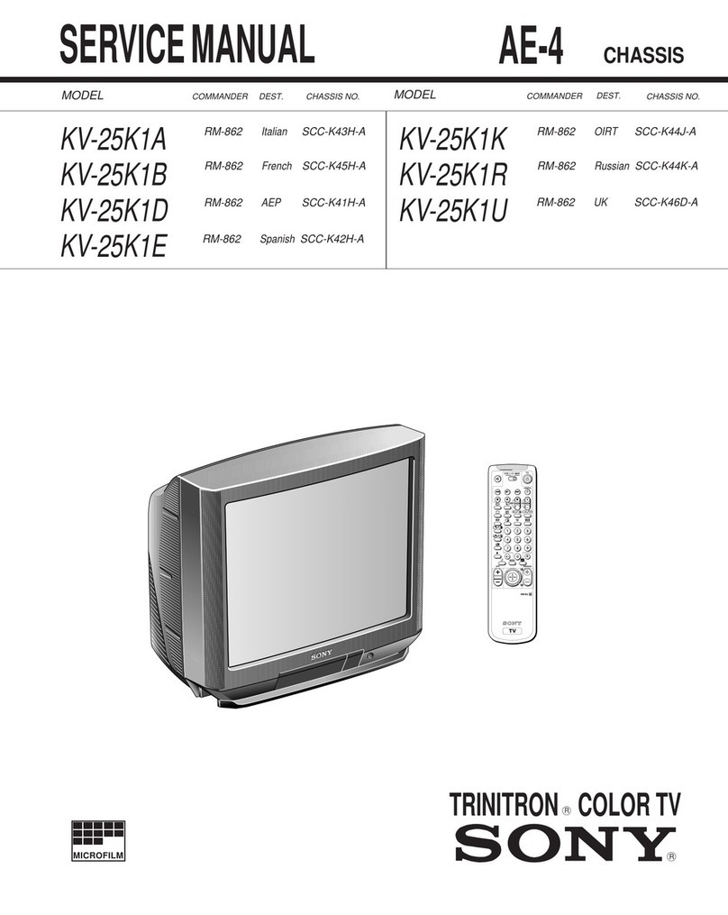 Sony KV-25K1A User manual Sony KV-25K1A User manual