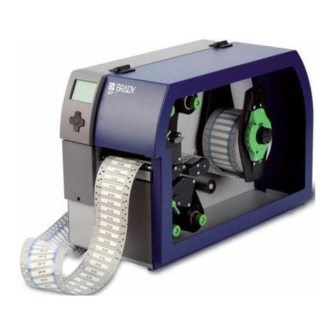 Brady BBP 72 User manual