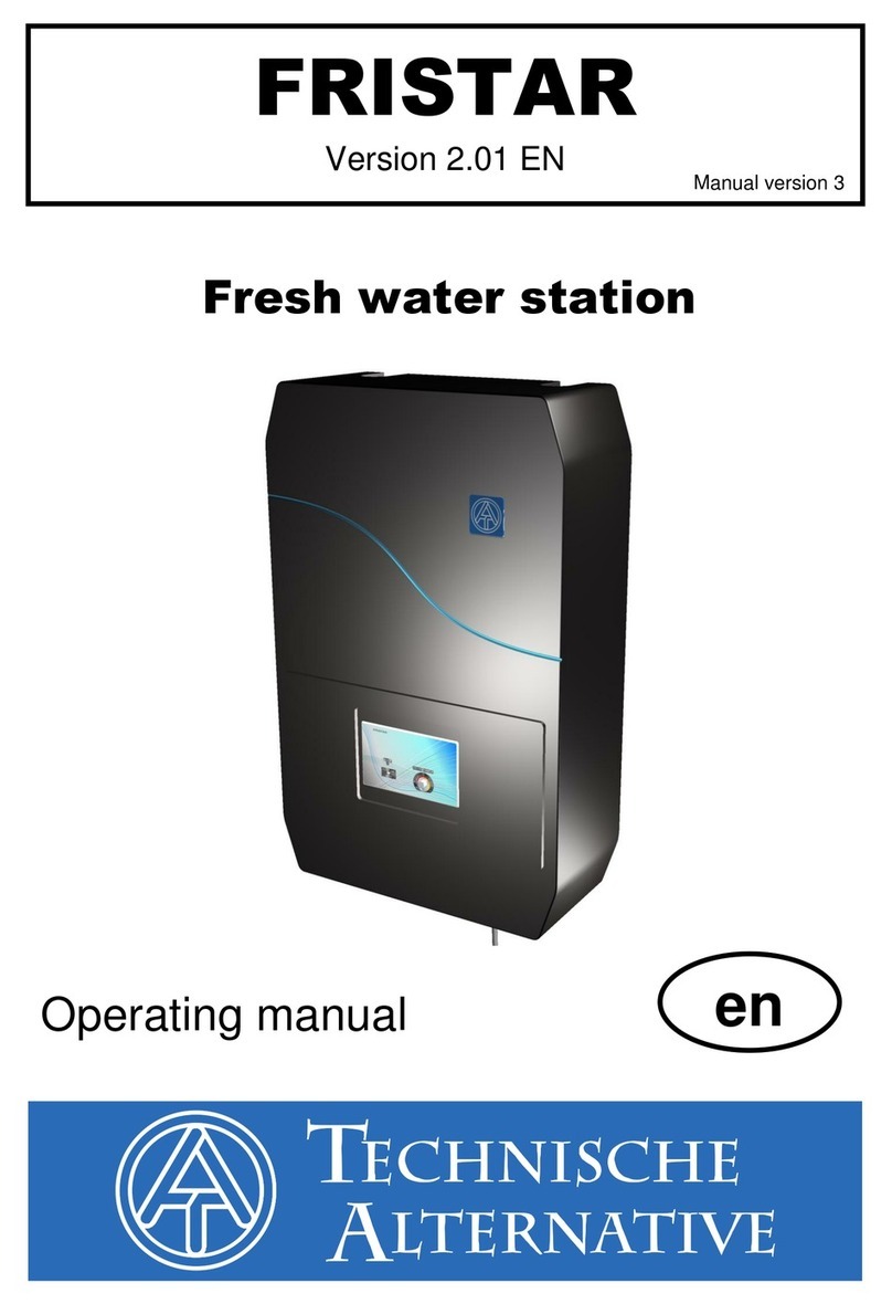 Technische Alternative FRISTAR operating manual Technische Alternative FRISTAR operating manual