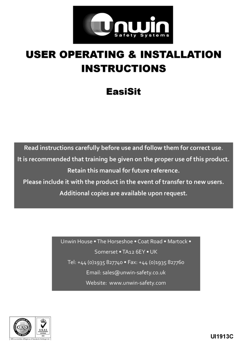 Unwin EasiSit User manual