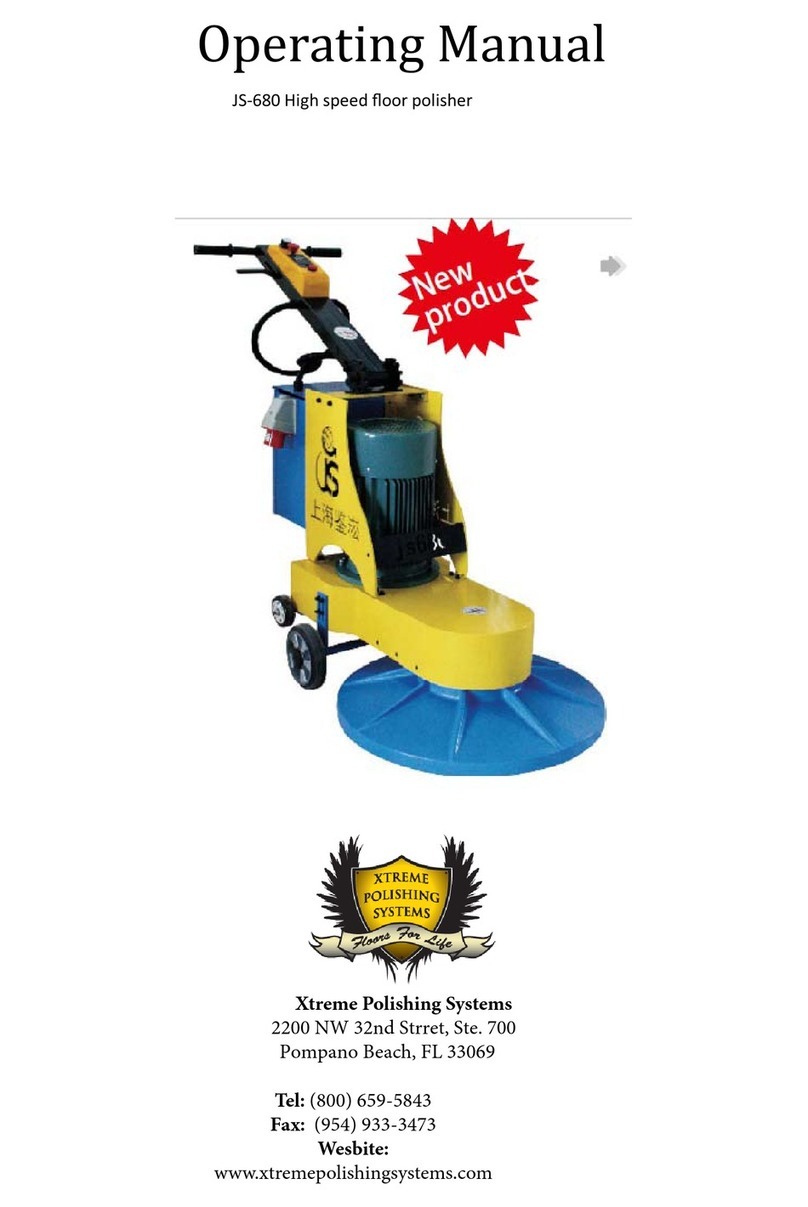 Xtreme Polishing Systems JS-680 operating manual