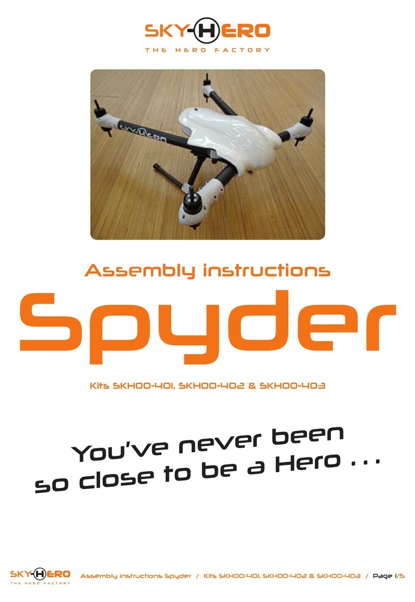 SKY-HERO Spyder Assembly instructions