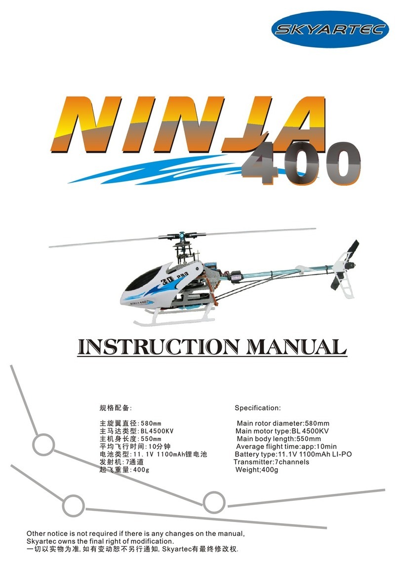 SkyArtec Ninja 400 User manual