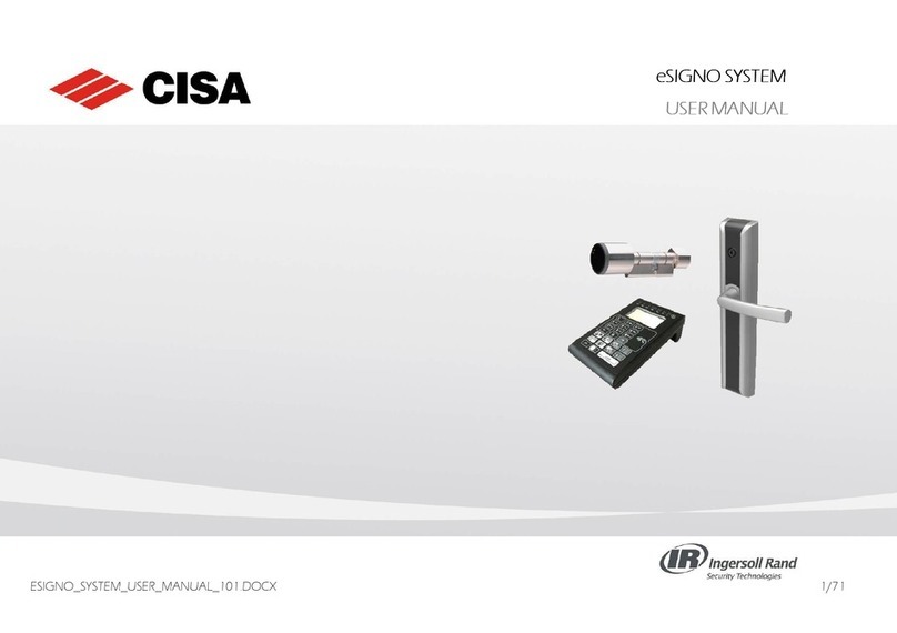 CISA eSIGNO user manual