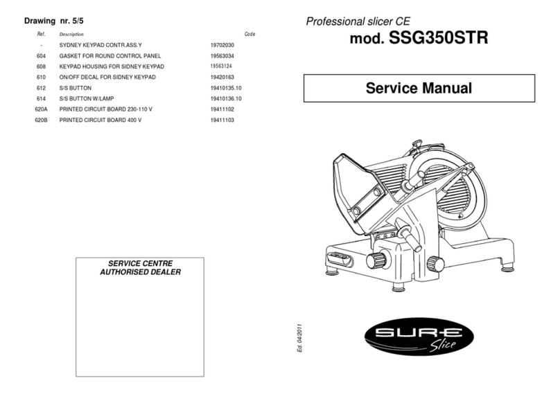 Sur-e slice SSG350S User manual