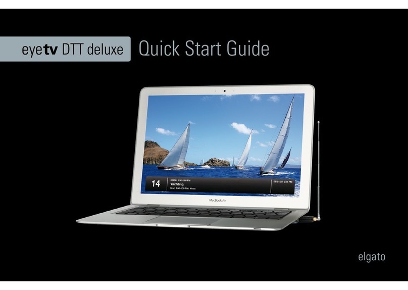 Elgato eyetv DTT deluxe quick start guide