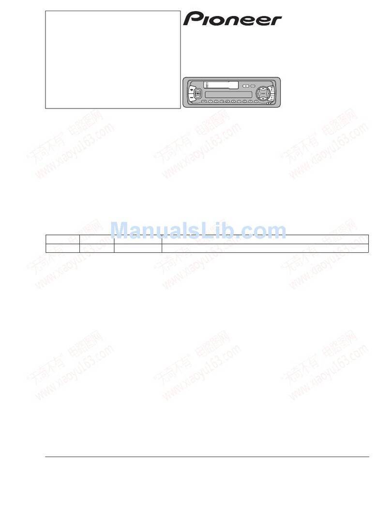 Pioneer KEH-P4900 User manual