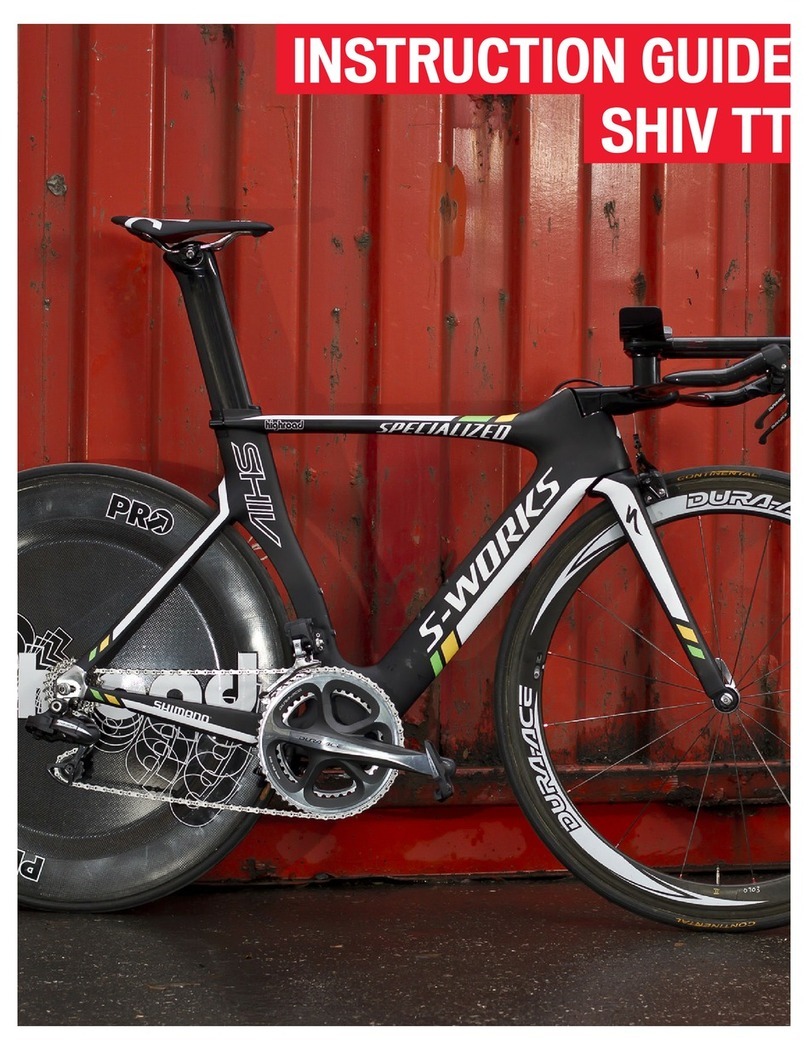 S-WORKS Specialized Shiv TT Instruction guide